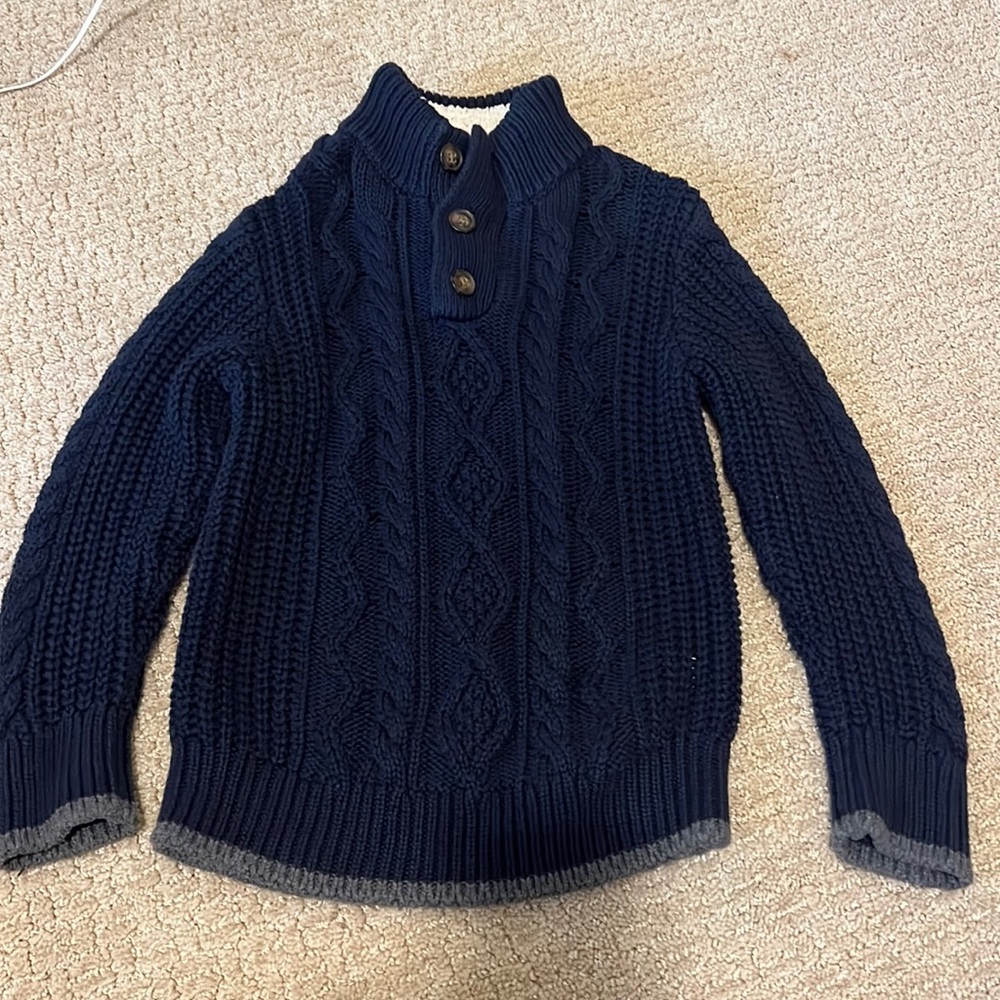Gap 4t blue sweater